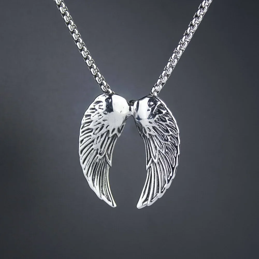 Feather Angel Wings Necklace for Men/Women, BL55590010